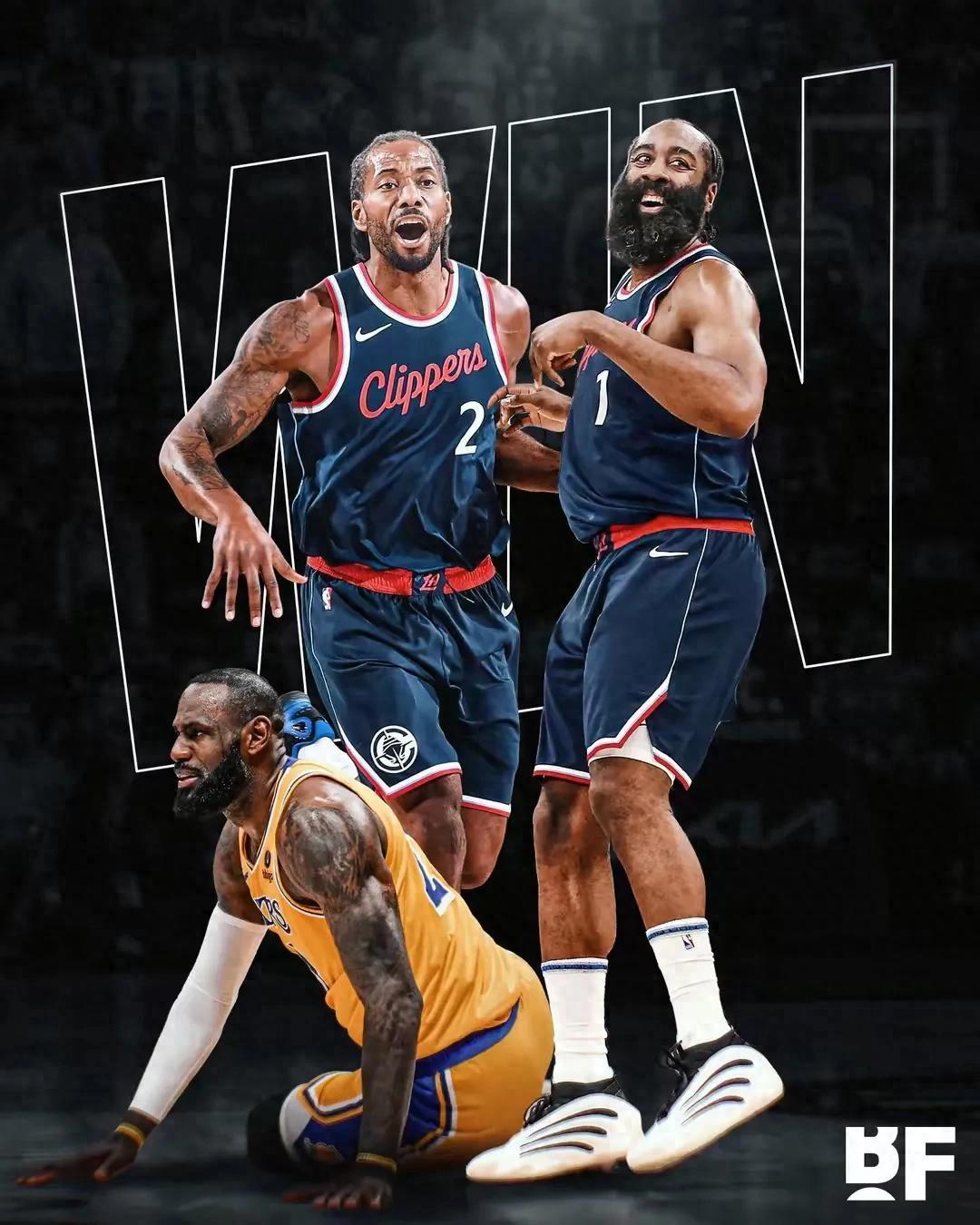 快船胜篮网，取得七连胜